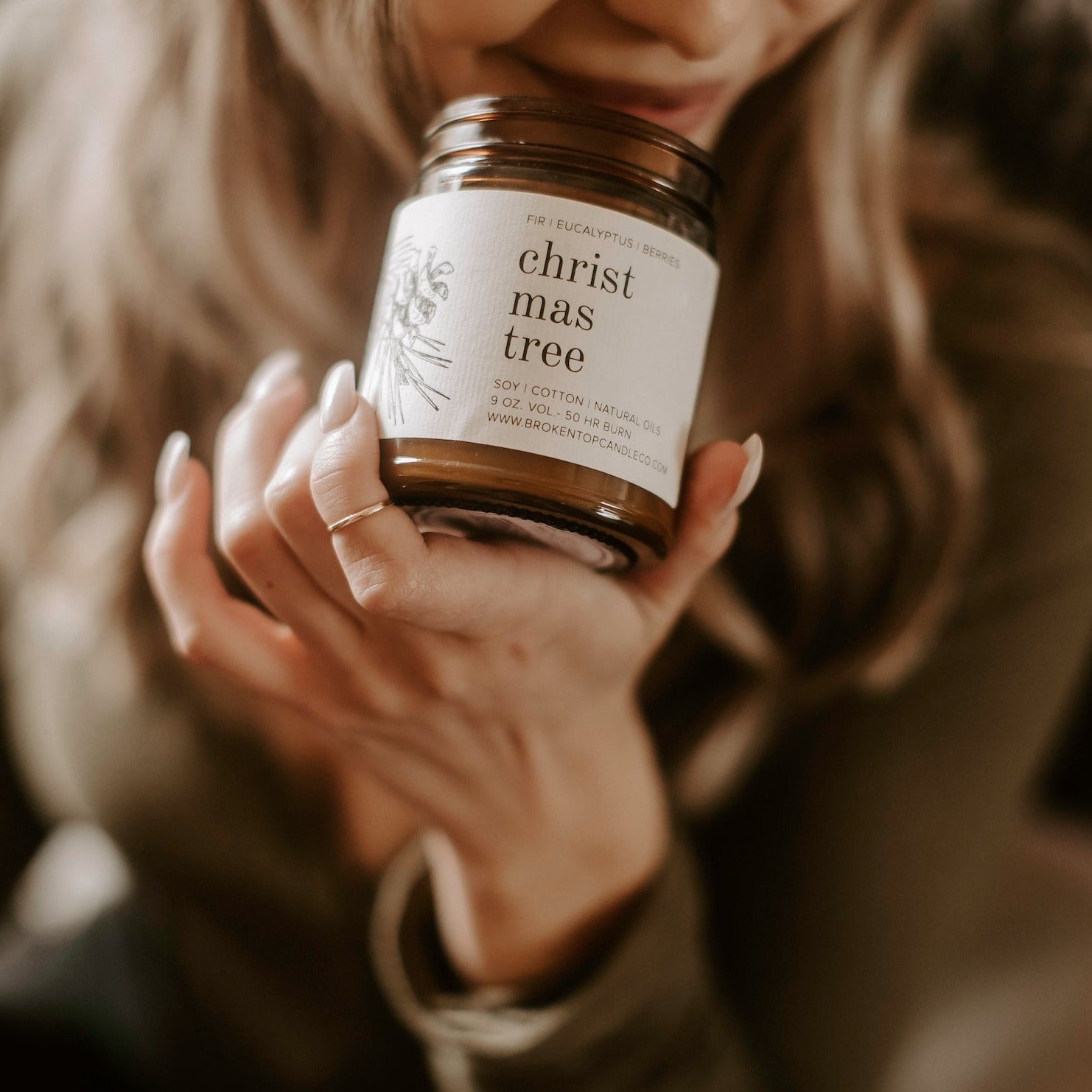 Christmas Tree Soy Candle