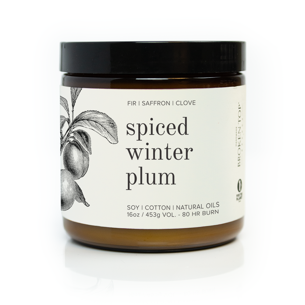 Spiced Winter Plum Soy Candle