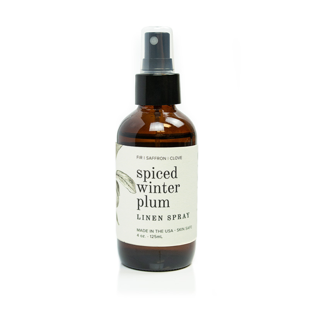 Spiced Winter Plum Linen Spray