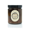 9oz Yule Log Soy Candle on white background. 