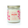 'In My Mom Era' 9oz Soy Candle on white background. 