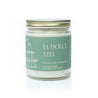 'La Dolce Vita' 9oz Soy Candle on white background.