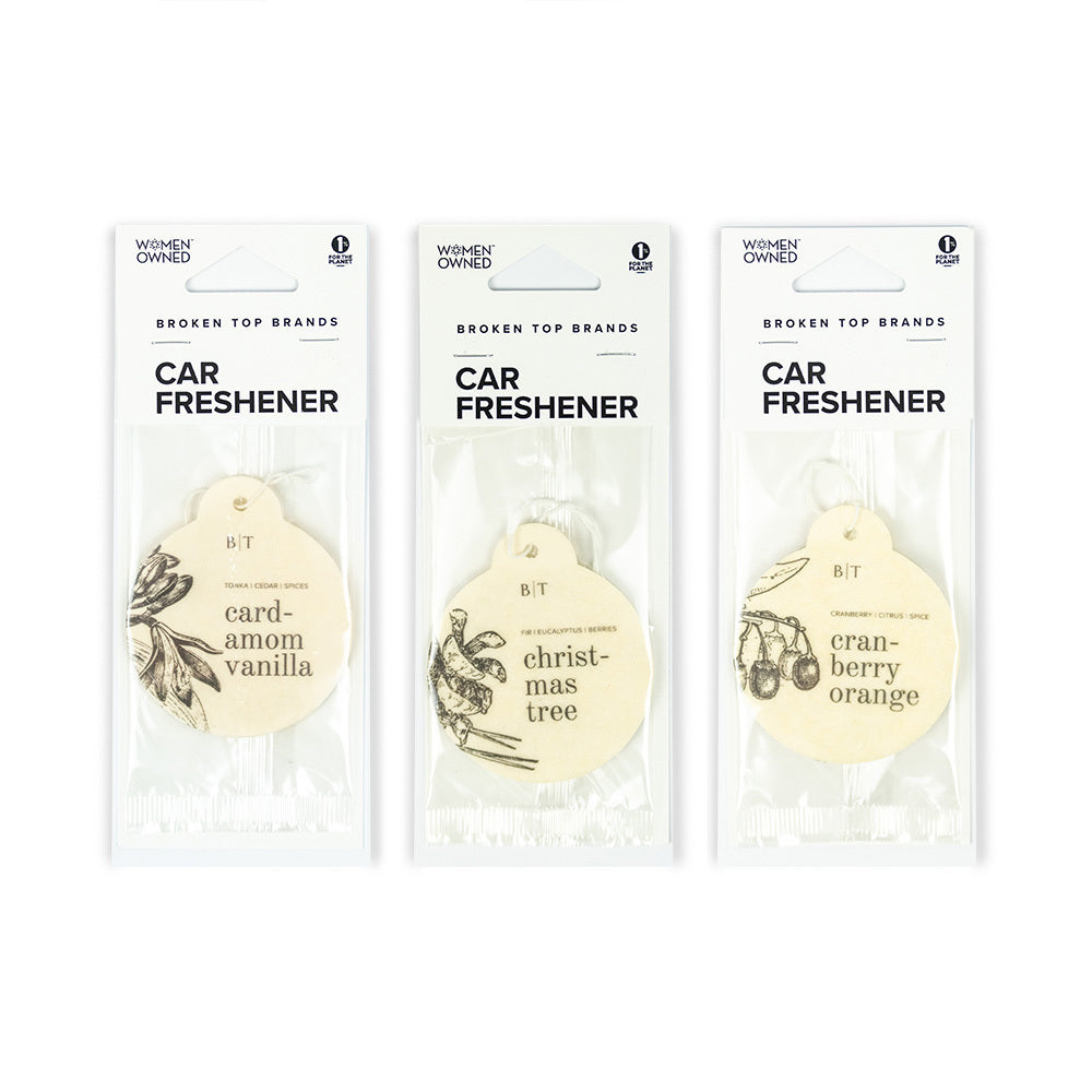 Seasonal Car Freshener - 3-Pack