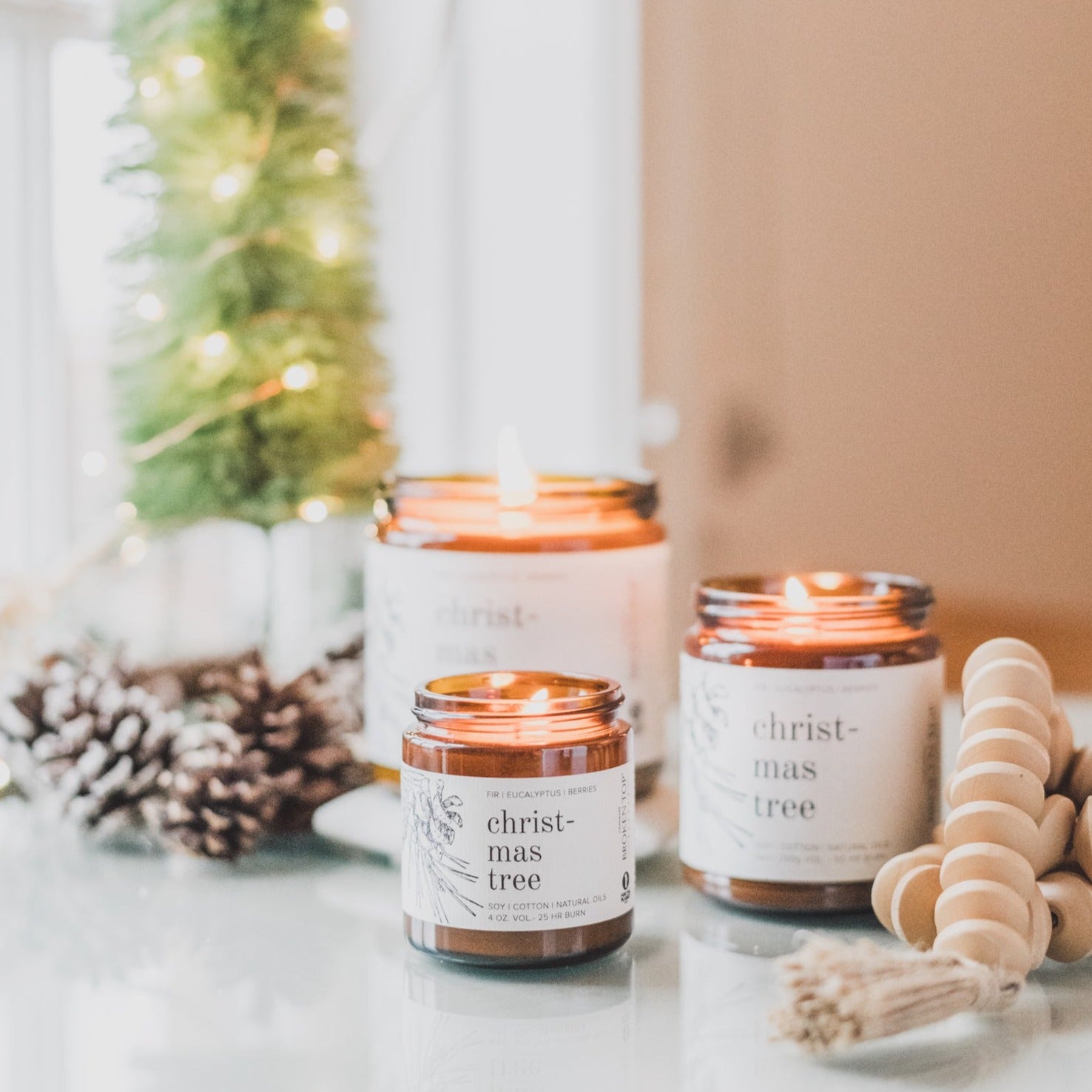 Christmas Tree Soy Candle