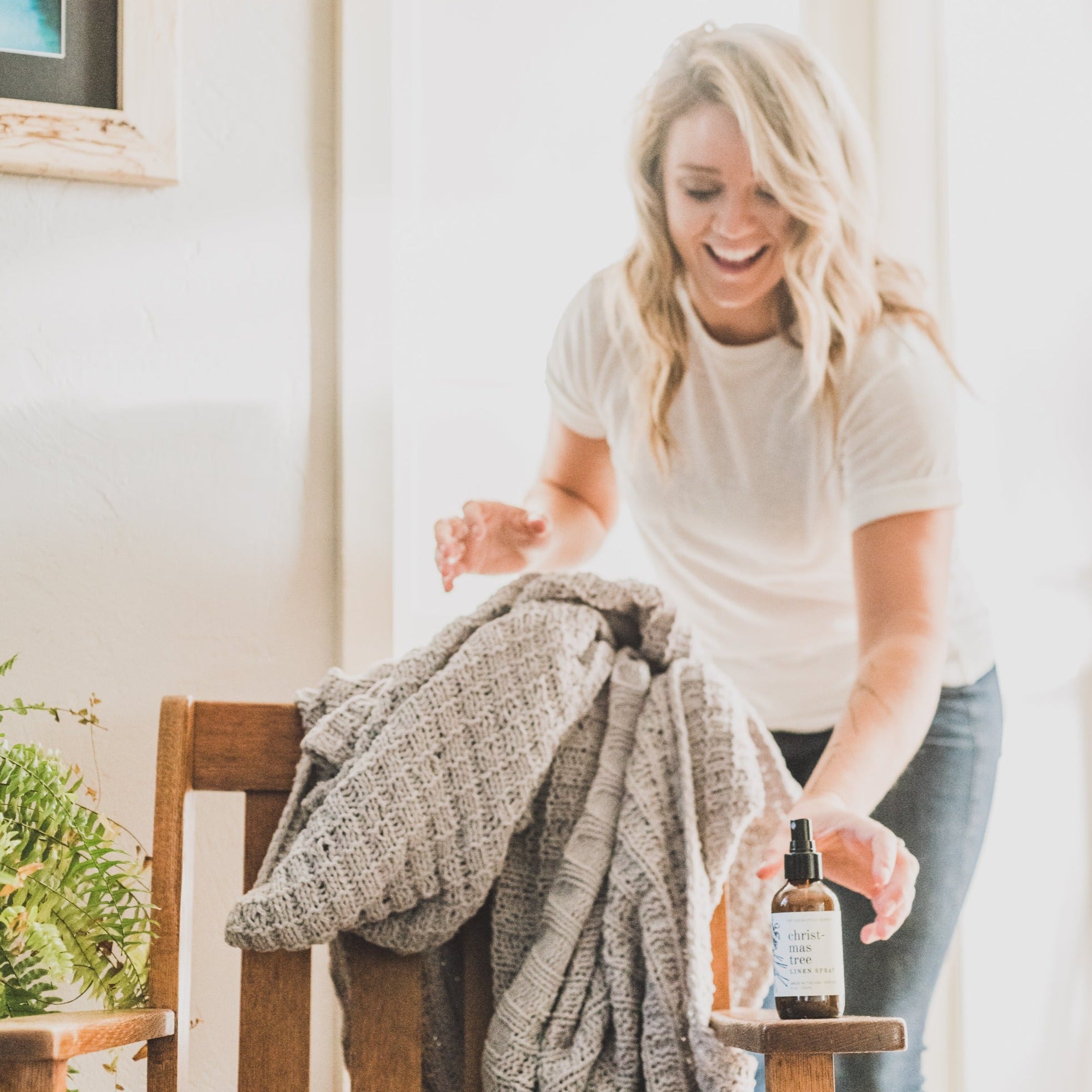 Christmas Tree Linen Spray