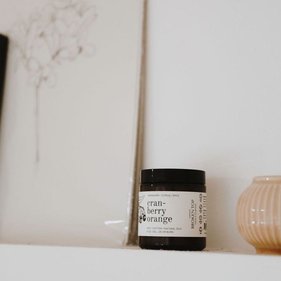 Cranberry Orange Soy Candle