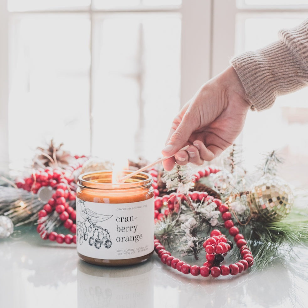 Cranberry Orange Soy Candle