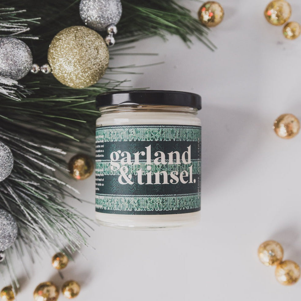 Garland & Tinsel Soy Candle