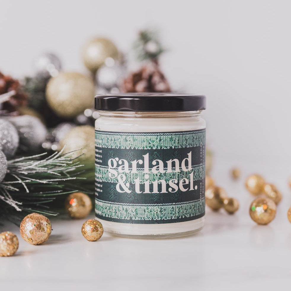 Garland & Tinsel Soy Candle