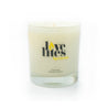 Love Lites by Carnie 11oz Soy Candle on white background. 