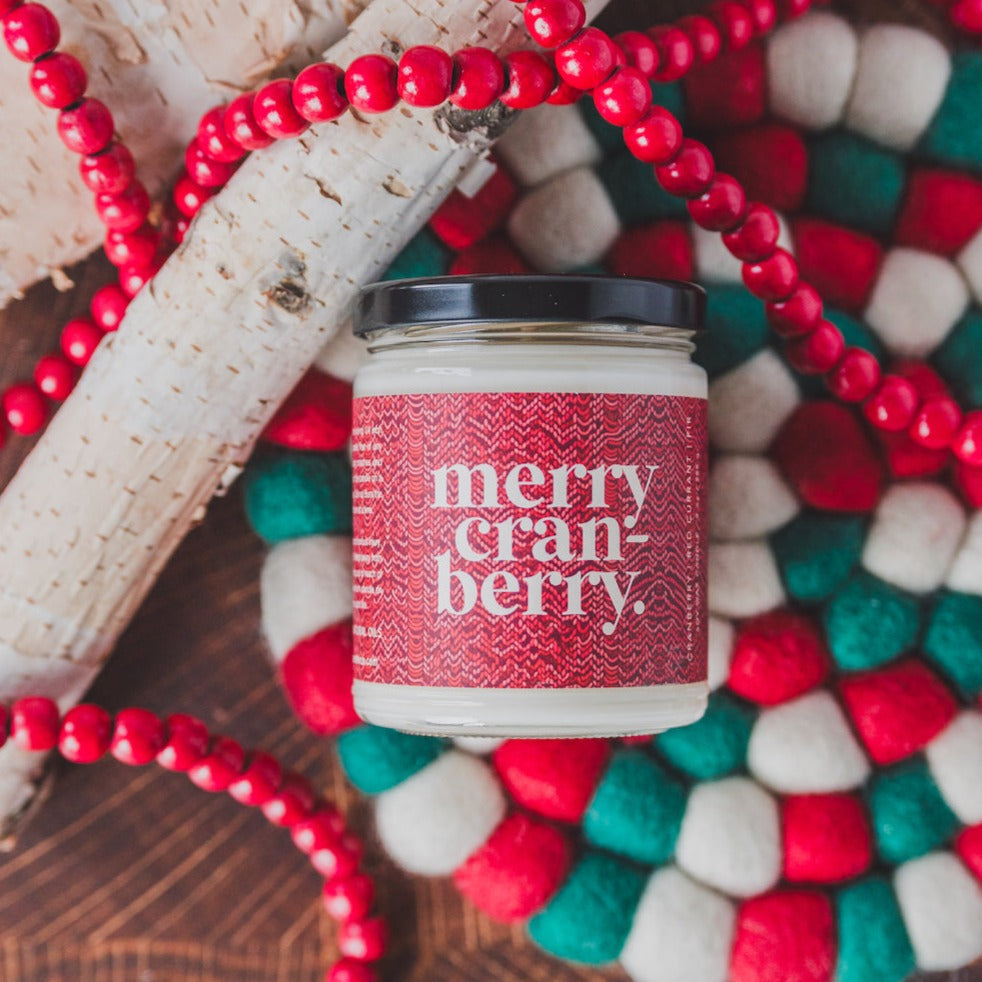 Merry Cranberry Soy Candle