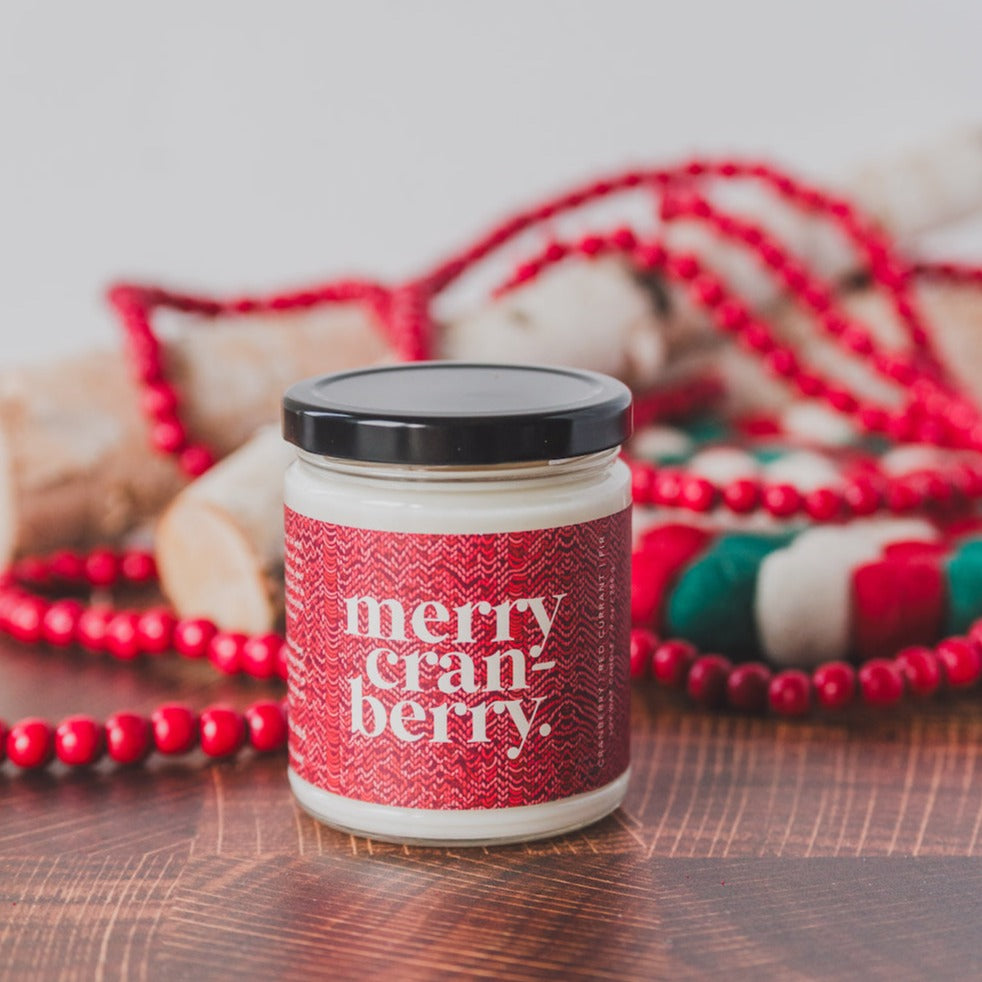 Merry Cranberry Soy Candle
