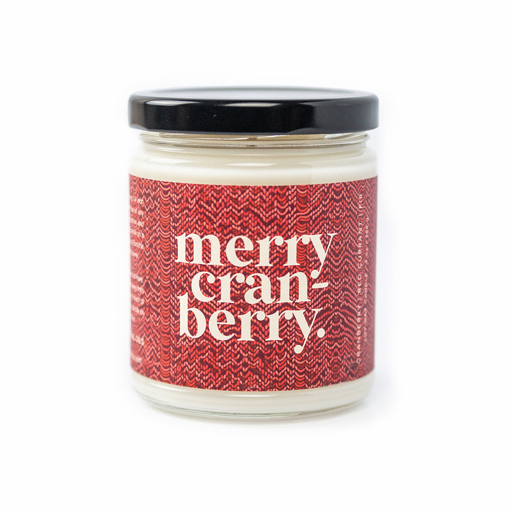 Merry Cranberry Soy Candle