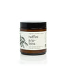 4oz Coconut Sandalwood Soy Candle on white background. 