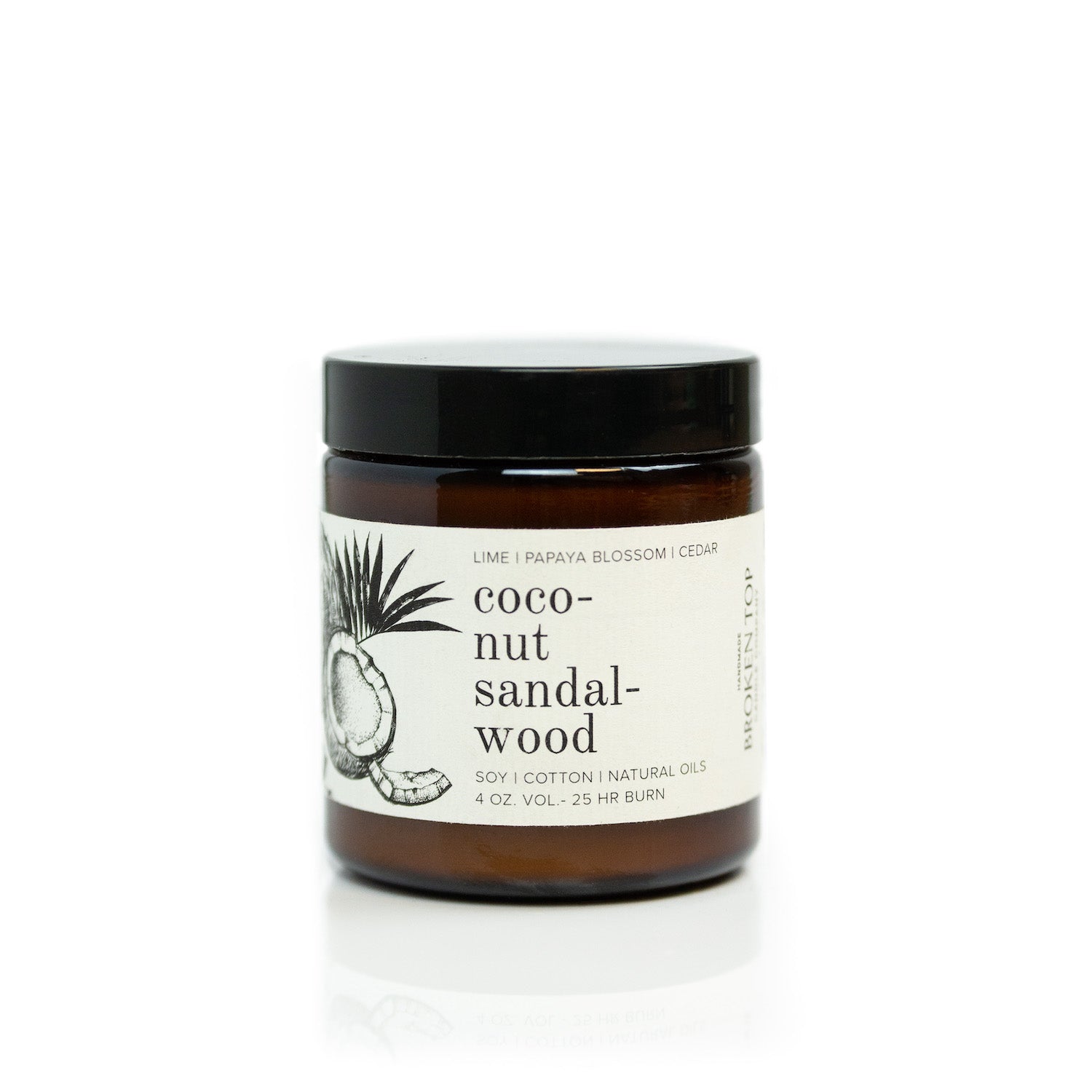 Coconut Sandalwood Soy Candle