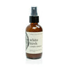 4oz White Birch Linen Spray on white background.