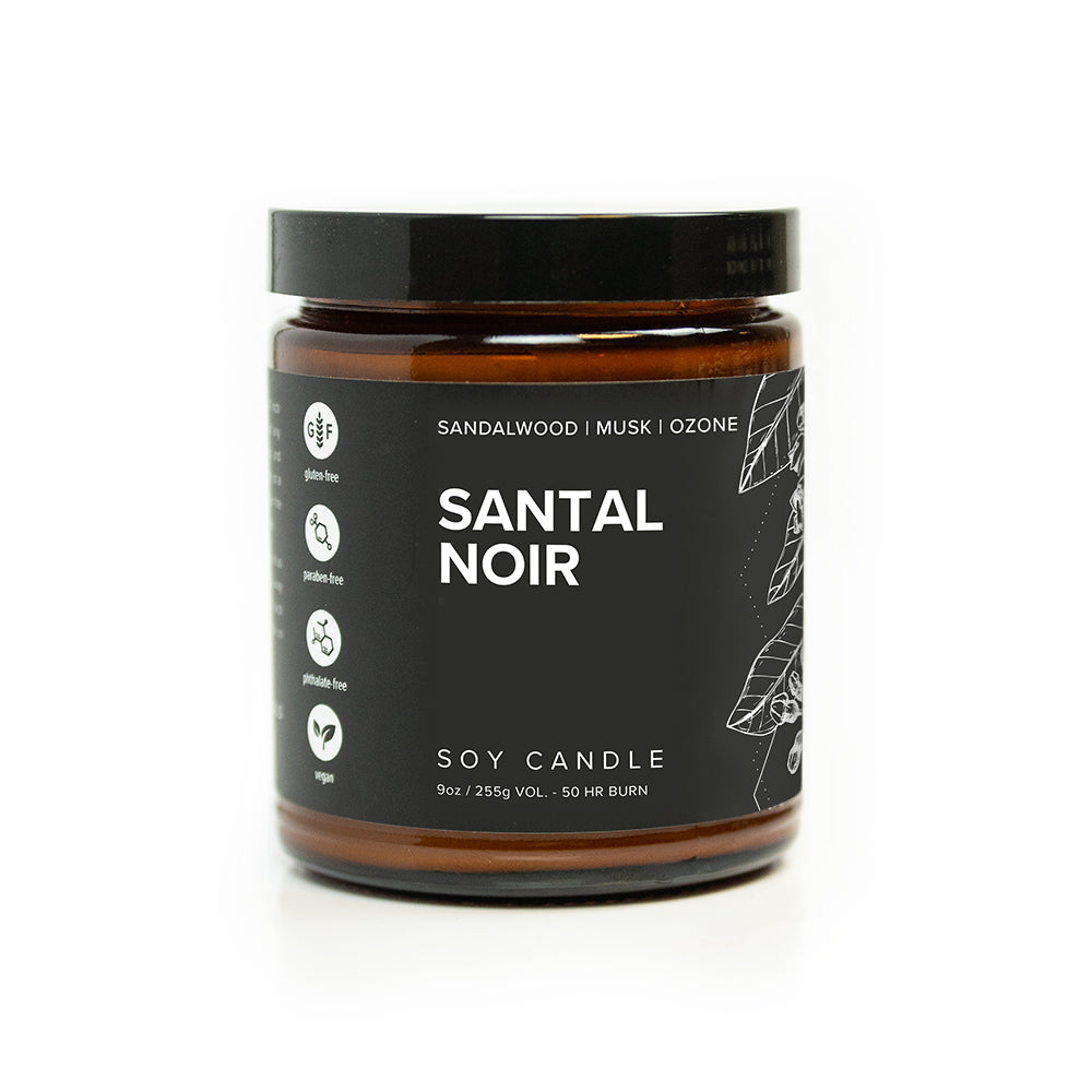 Santal Noir Soy Candle