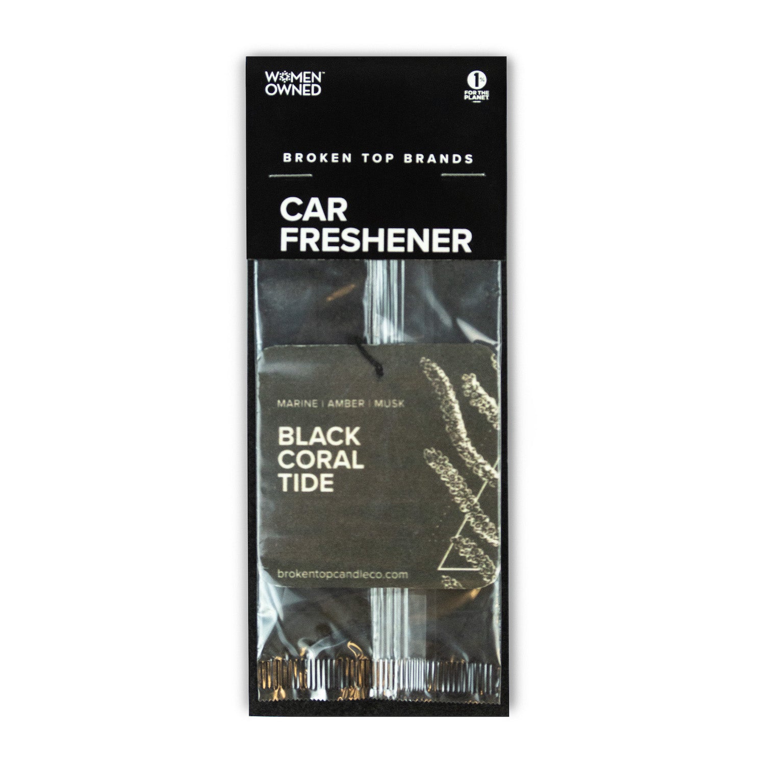 Black Coral Tide Car Freshener