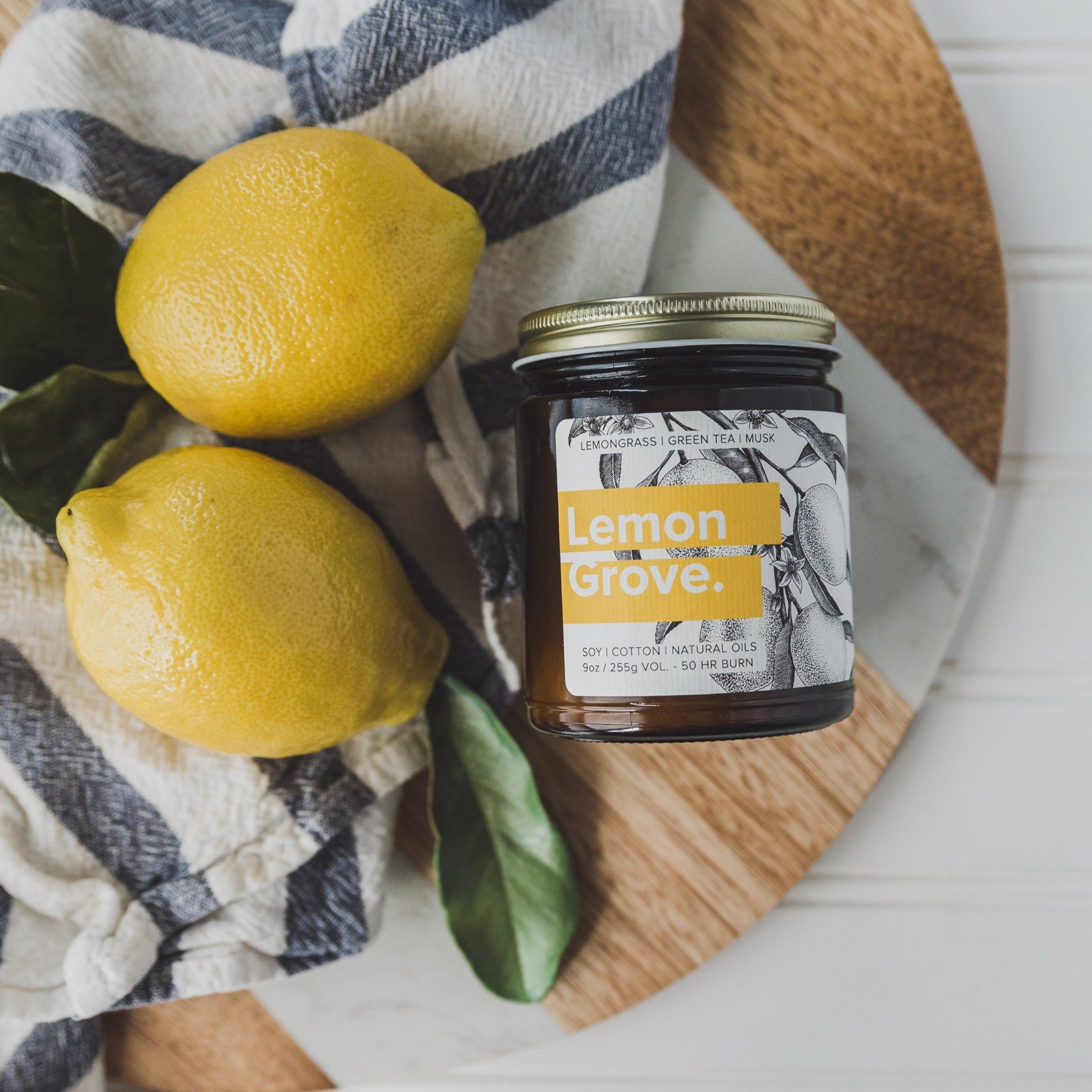 Lemon Grove Soy Candle