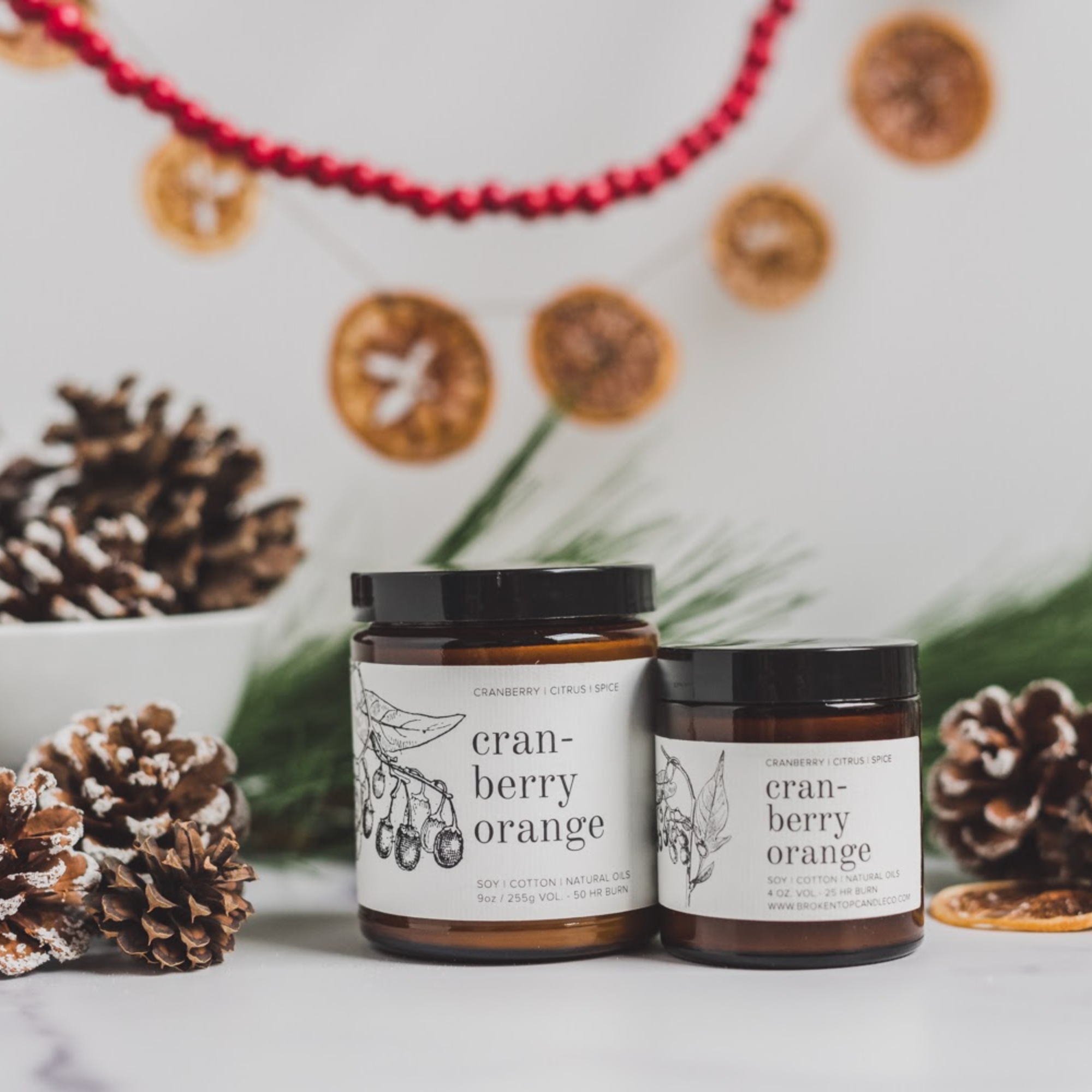 Cranberry Orange Soy Candle