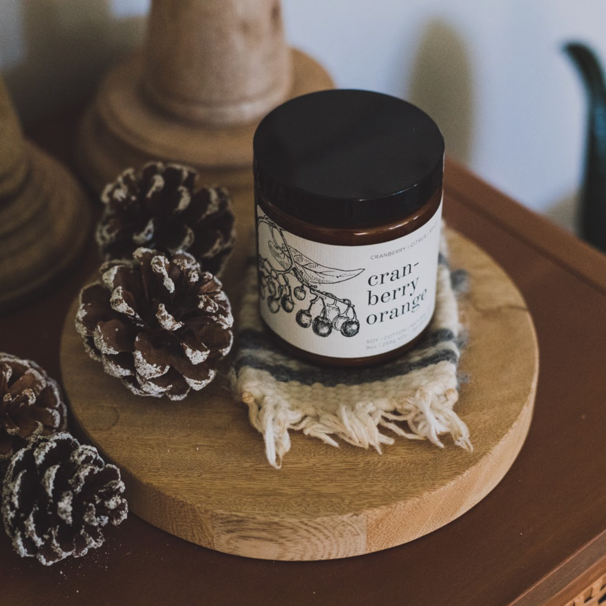 Cranberry Orange Soy Candle