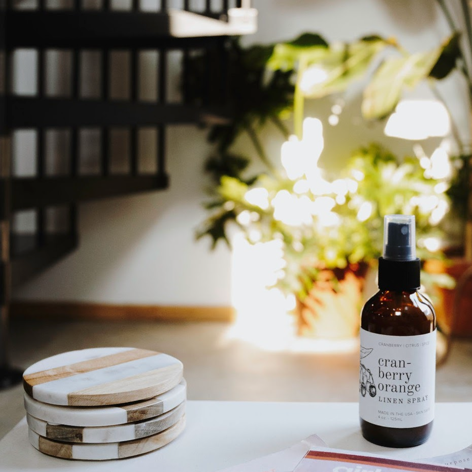 Cranberry Orange Linen Spray