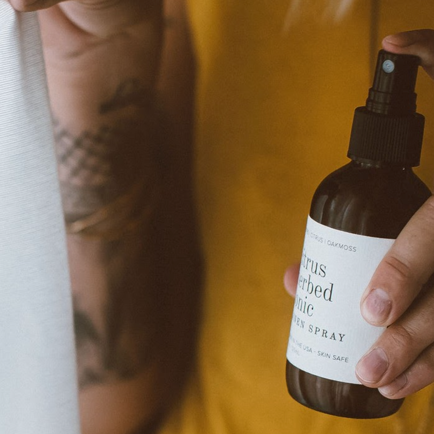 Citrus Herbed Tonic Linen Spray